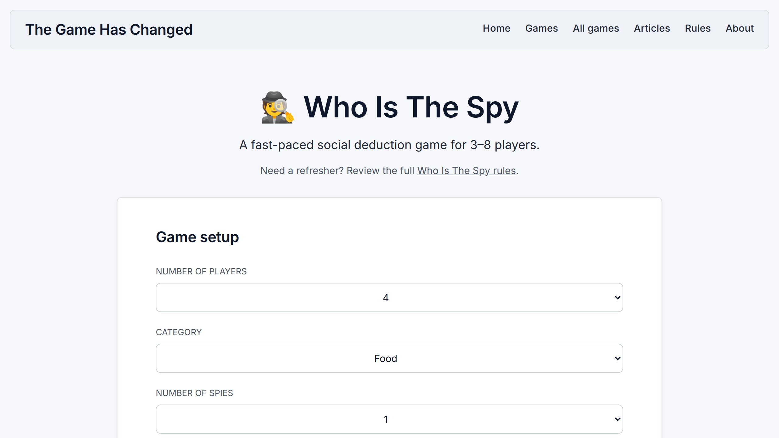 Screenshot of Who Is the Spy?